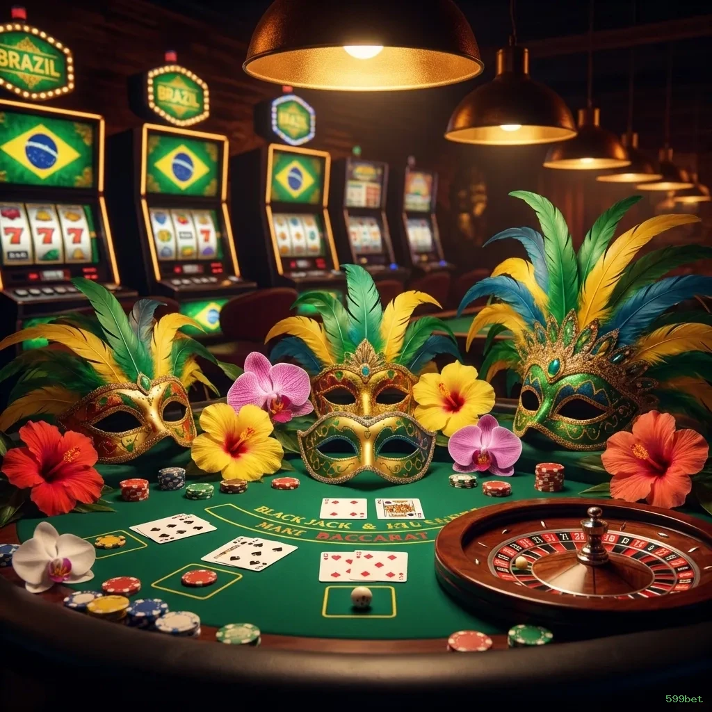 Roleta e blackjack 599bet